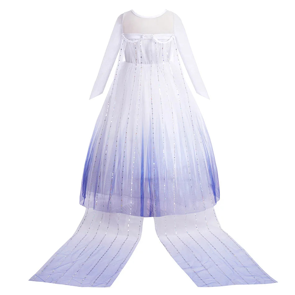 Crystal Snow Elegant Princess Dress