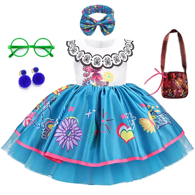 Colorful Flower Costume Dress