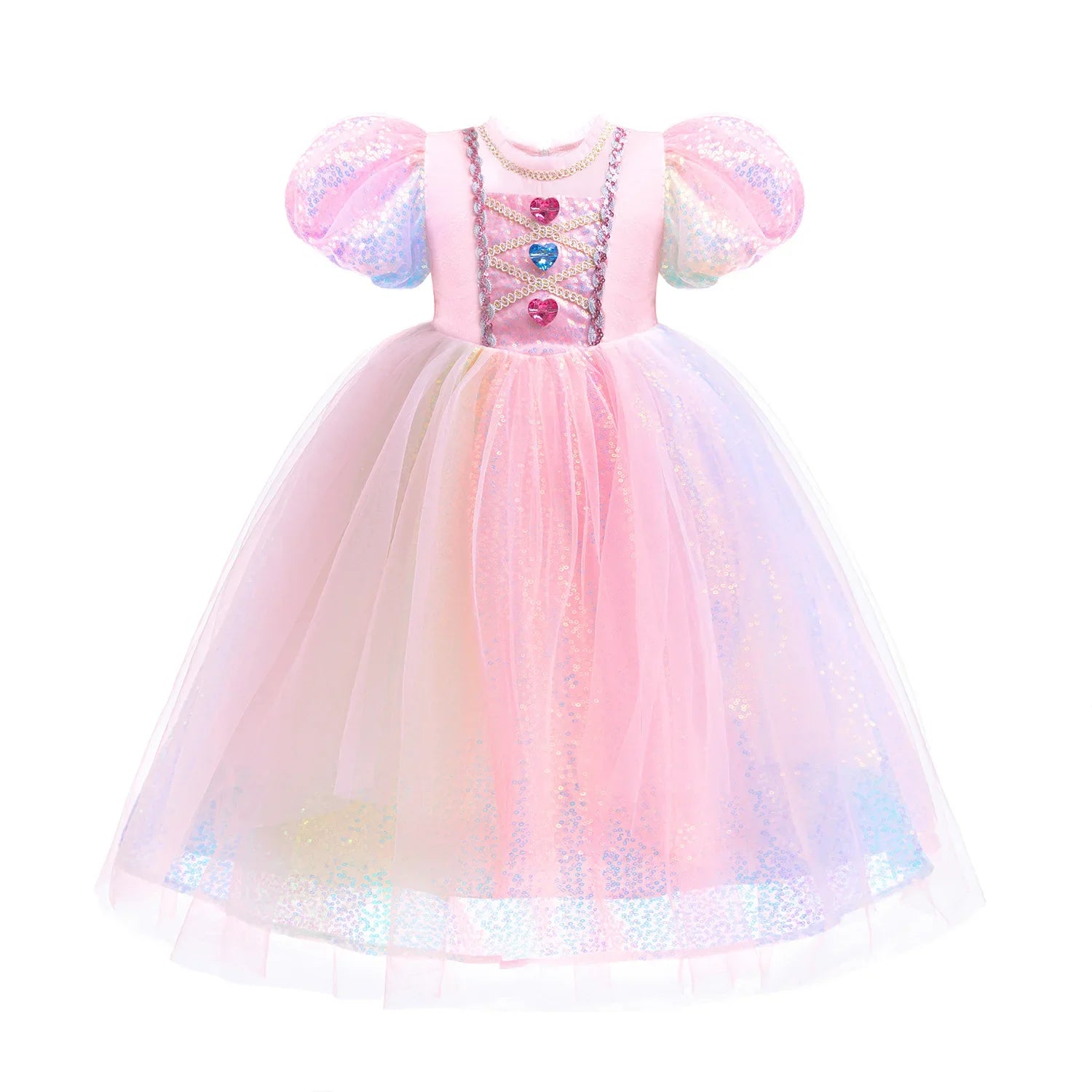 Rainbow Unicorn Princess Dress