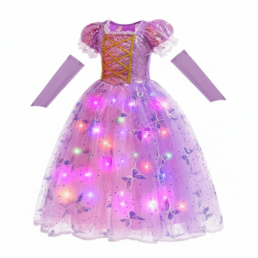 トワイライトガーデン ライトアップ バタフライドレス(LED)