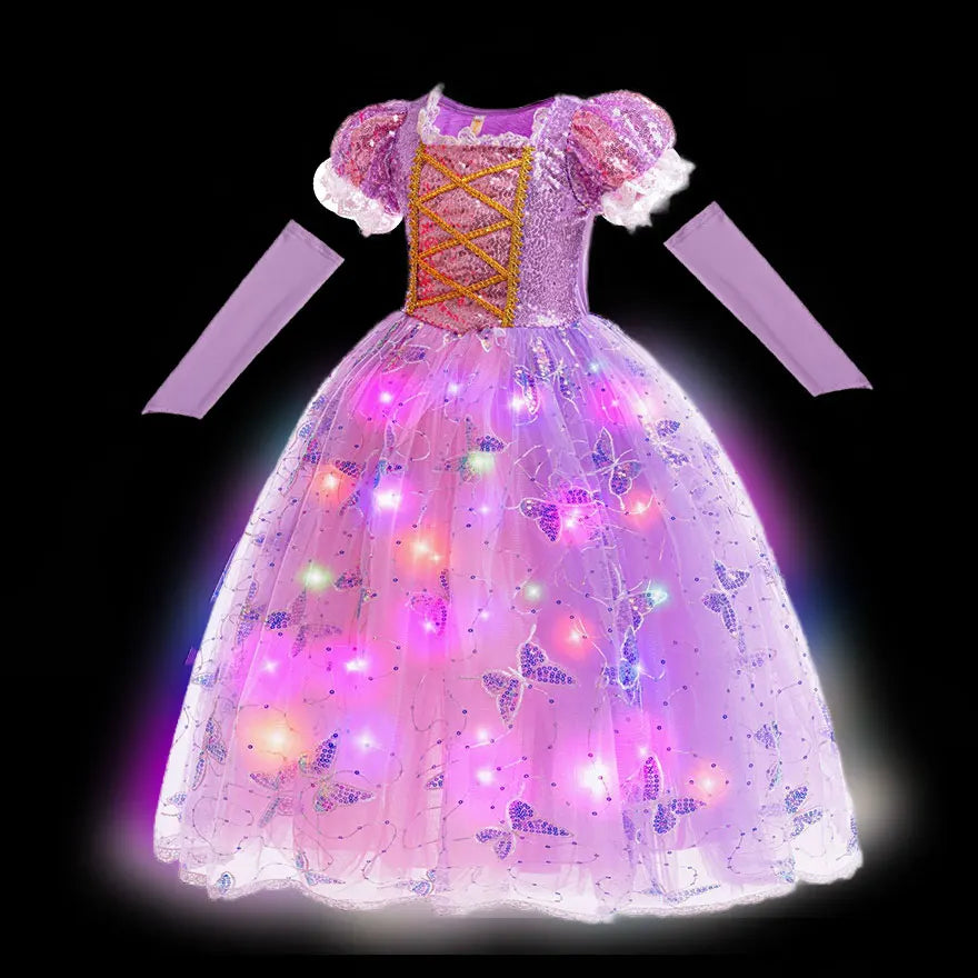 トワイライトガーデン ライトアップ バタフライドレス(LED)