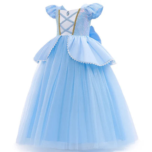 Silky Blue Princess Dream Dress