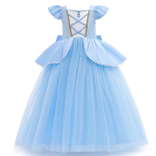 Silky Blue Princess Dream Dress