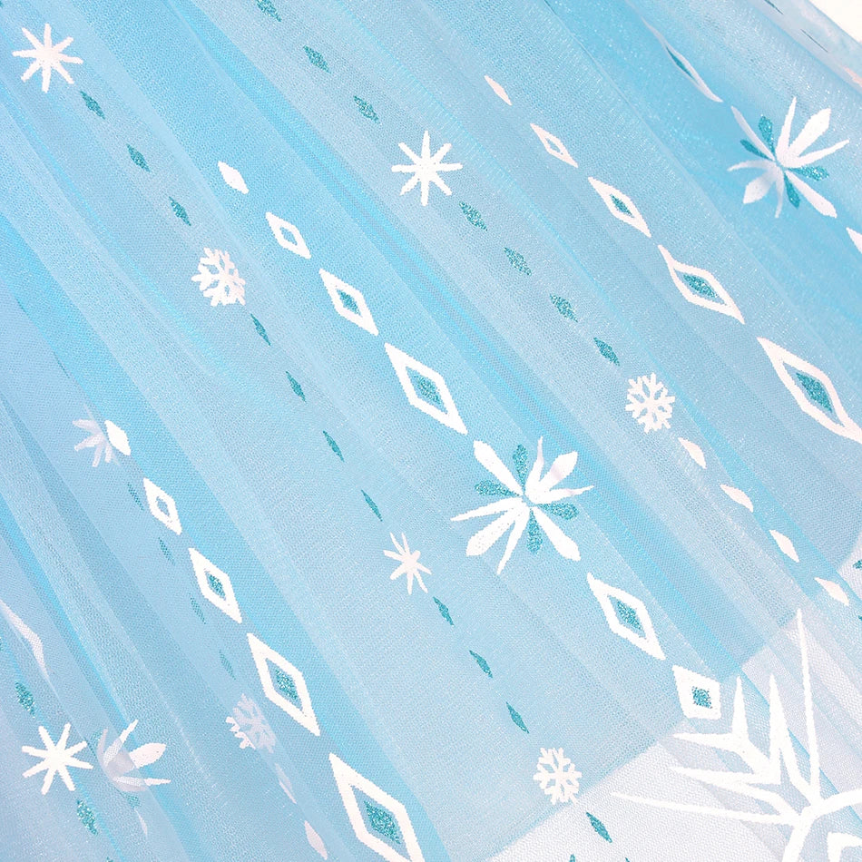 水晶蓝雪梦公主裙