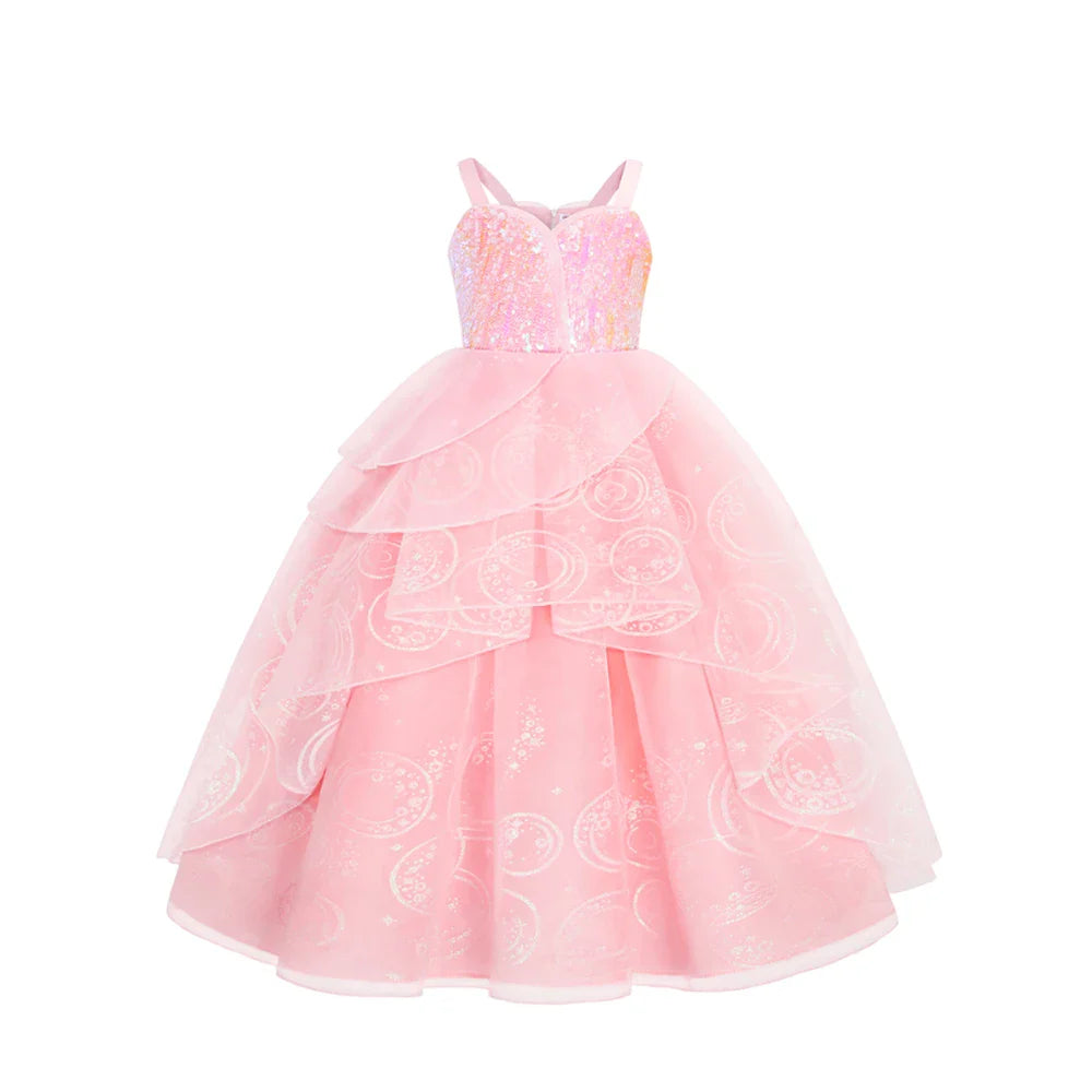 ピンクスパンコール プリンセスドレス