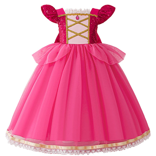 ロイヤルピンク プリンセスドレス