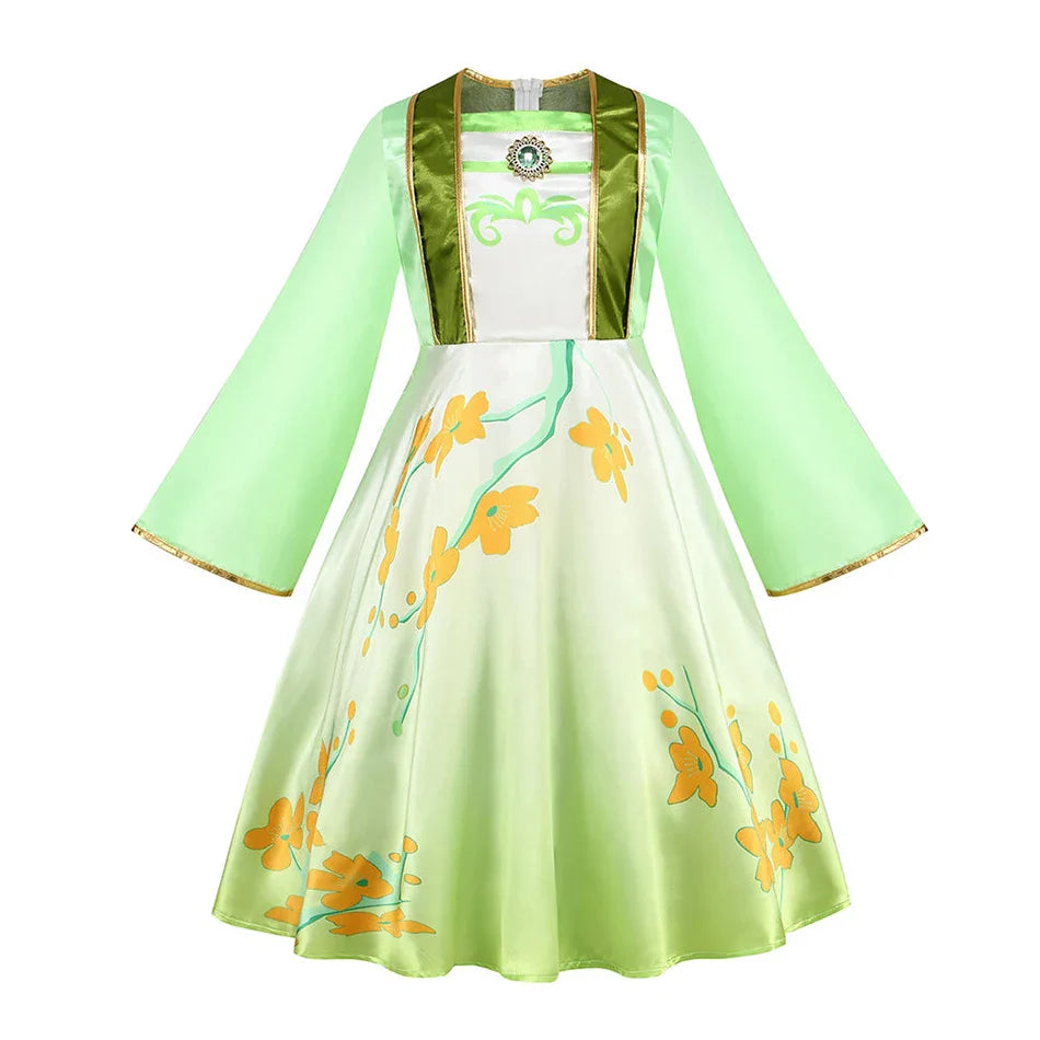 東方の勇気 プリンセスコスチューム(着物風・アクセサリー付き)