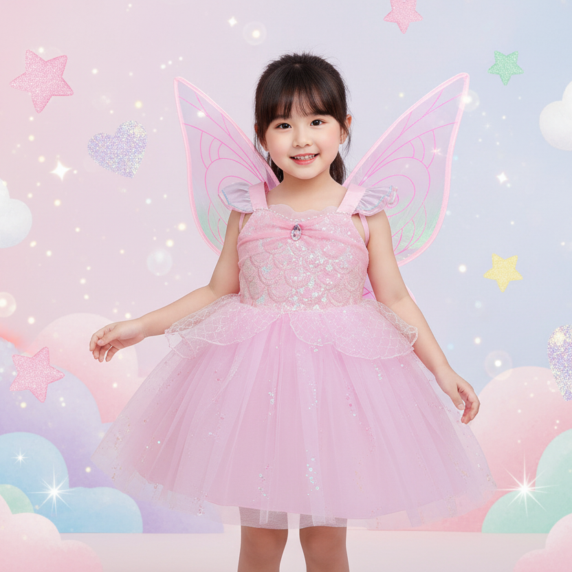 Pink Fairy Tutu Dress
