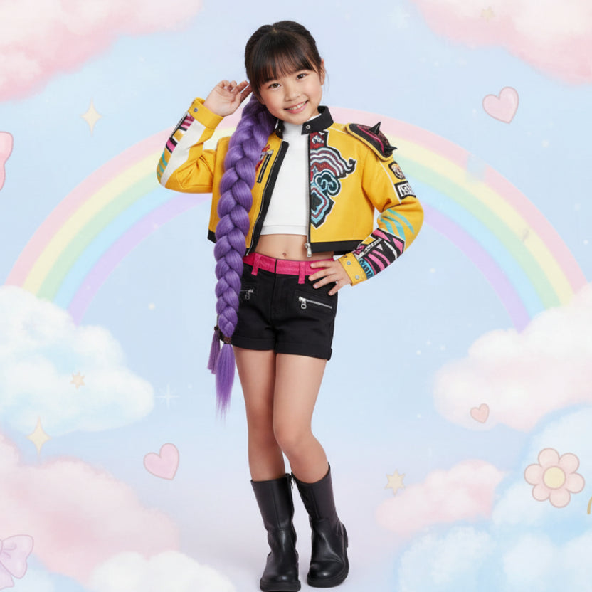 K-POPアイドル・ウォリアー — ガールズコスチュームセット