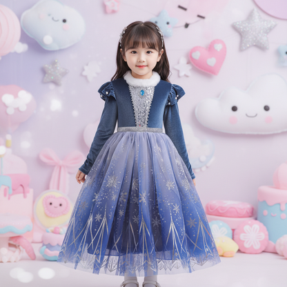 ウィンタープリンセス・スノーエレガンスドレス（長袖）