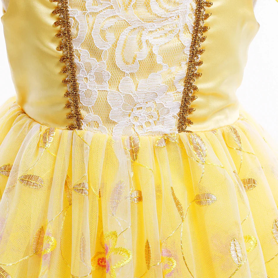 イエロー プリンセスドレス