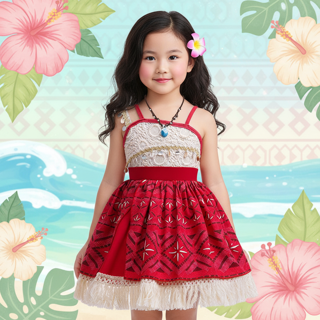 ポリネシアン・ドリームプリンセスドレス