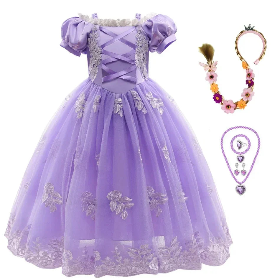 パープルフェアリーテール プリンセスコスチューム