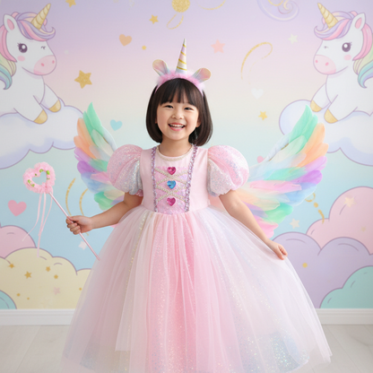 レインボーユニコーン・プリンセスドレス