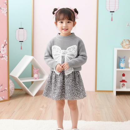 グリッターボウ・ニットセット