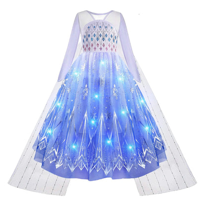 スノークイーン ライトアップ ウィンタードレス（LED）