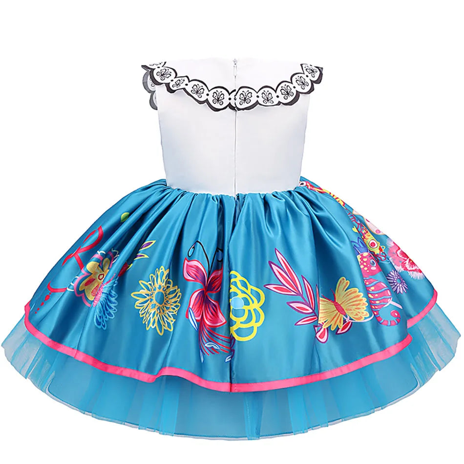 Colorful Flower Costume Dress