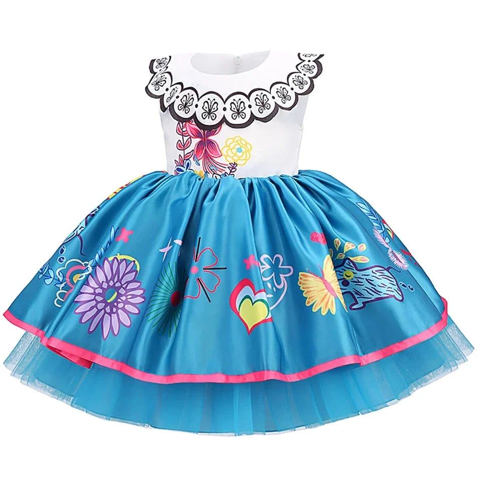 Colorful Flower Costume Dress