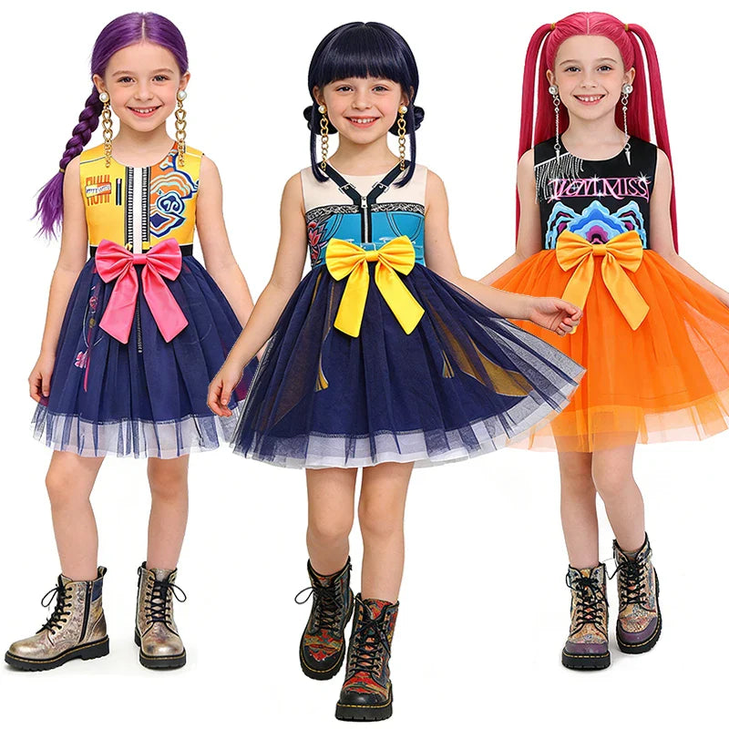 ファイアスター K-POP プリンセスドレス（チュール・リボン）