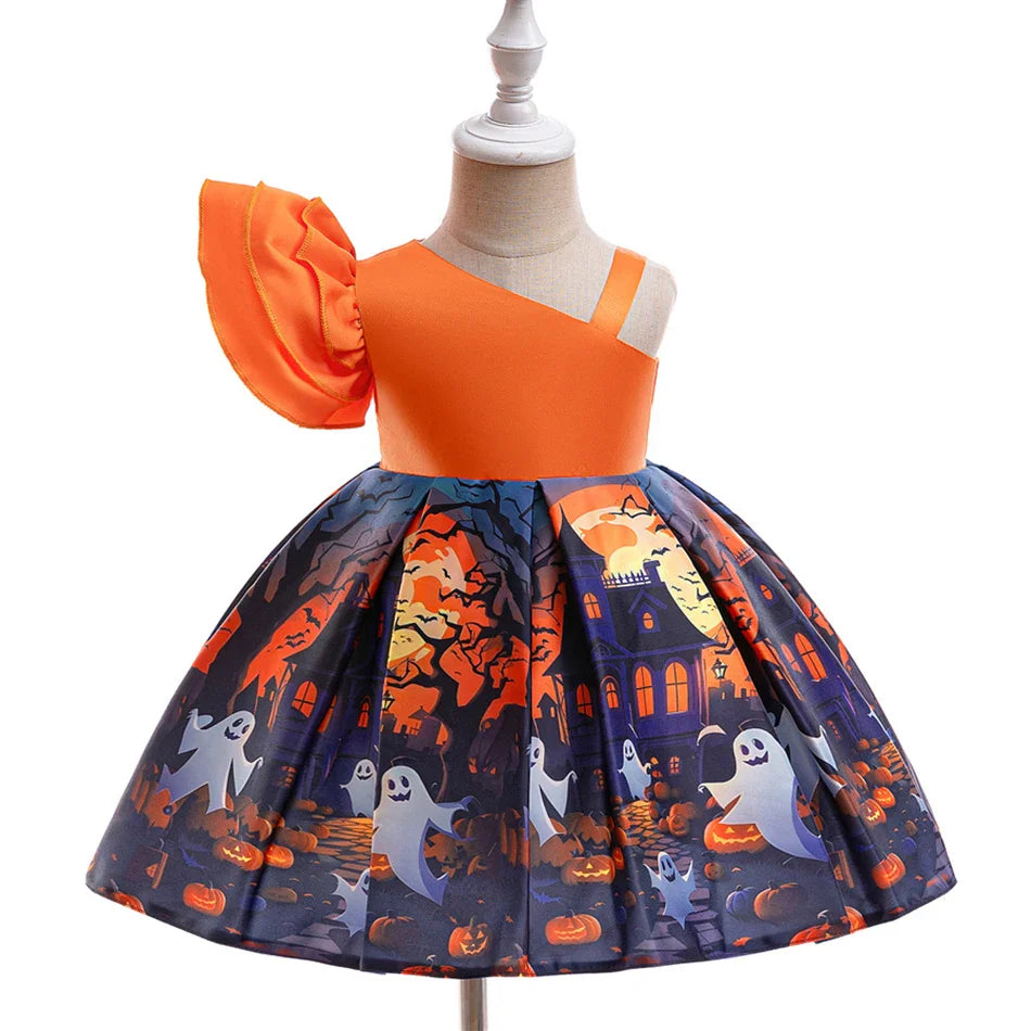 パンプキンゴースト ハロウィンドレス