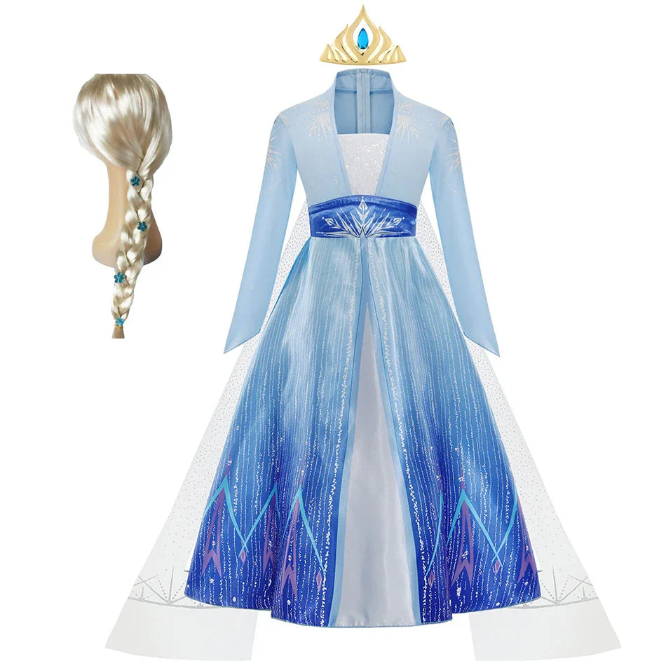 Ice Queen Fantasy Dress Set