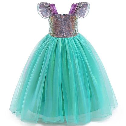 リトルマーメイド・プリンセスドレス – パール＆シェルデザイン