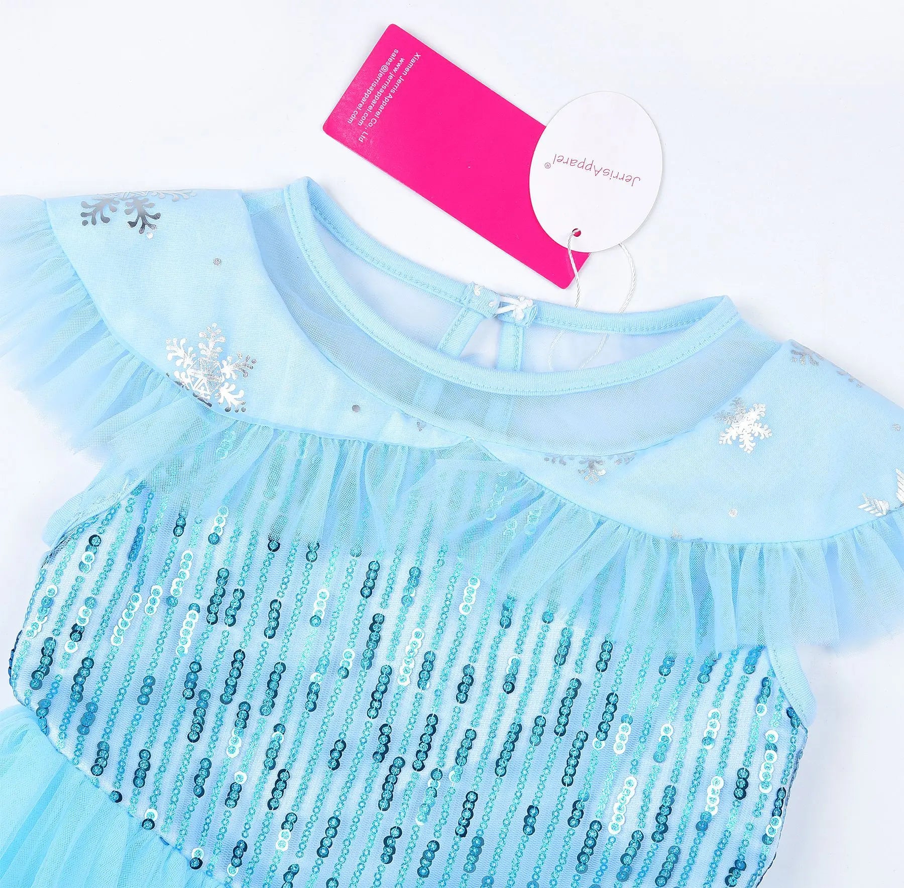 クリスタルブルー・スノープリンセスドレス