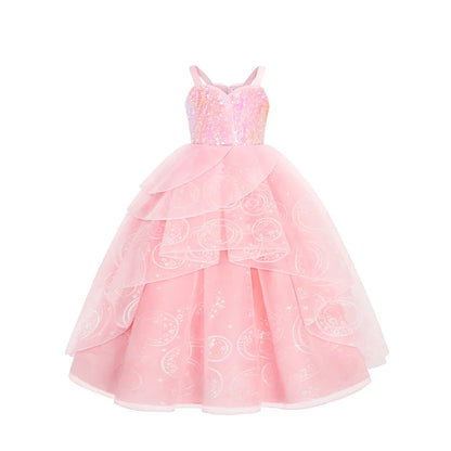 ピンクスパンコール プリンセスドレス