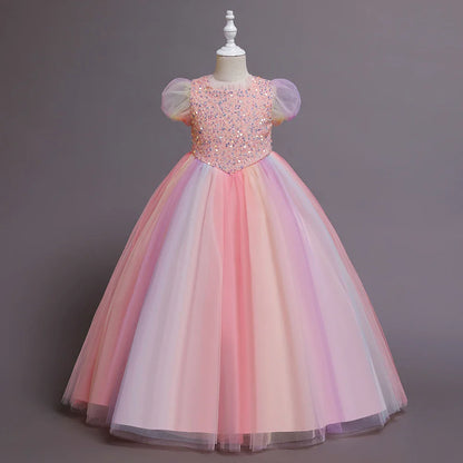 ロングプリンセス キャンディカラードレス