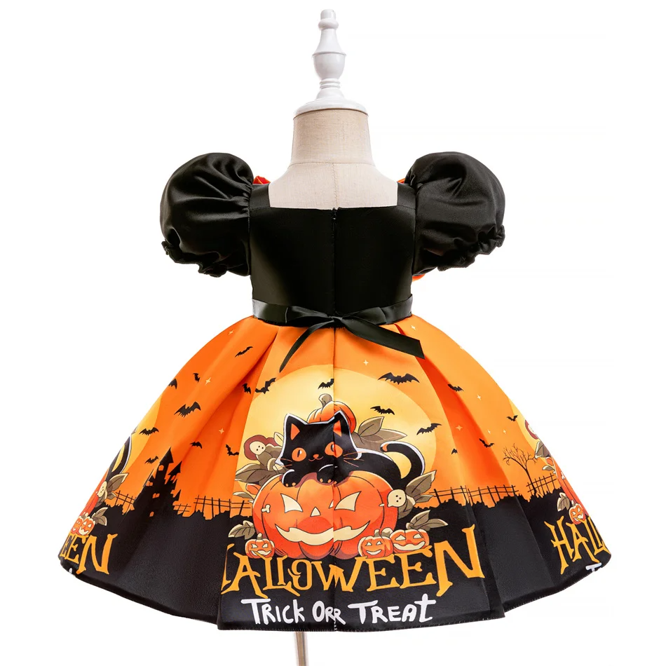 ハロウィン パンプキンプリンセスドレス