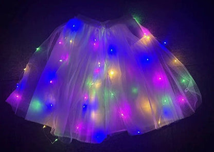 スノーフレークマジック ライトアップ プリンセスドレス（LED）